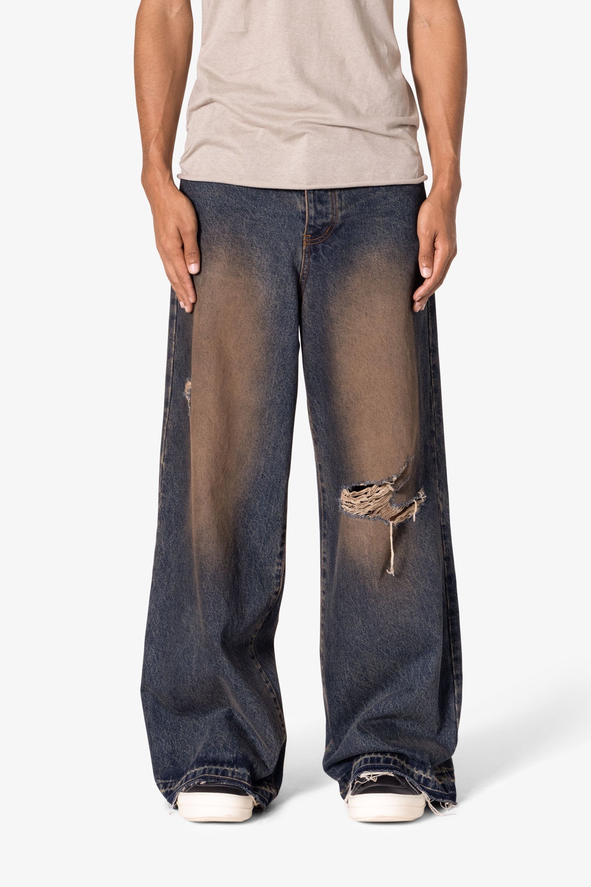 Baggy Rave Denim - Rust