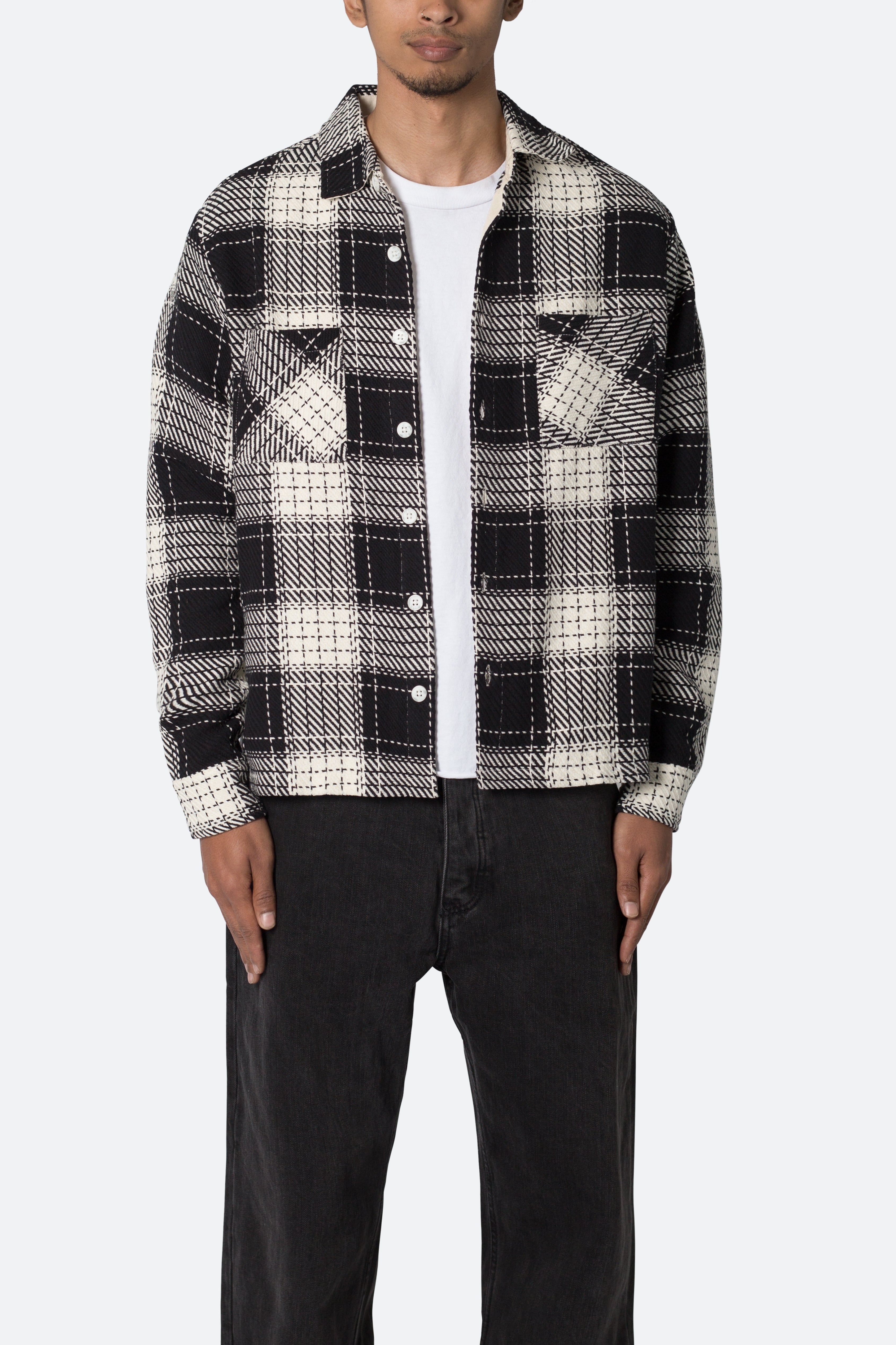 Classic Flannel Shirt - Black