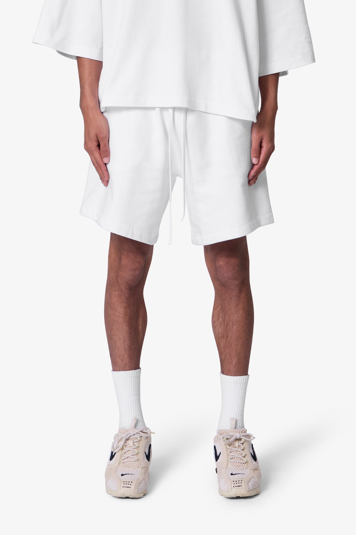 Heavy Every Day III Sweatshorts - White