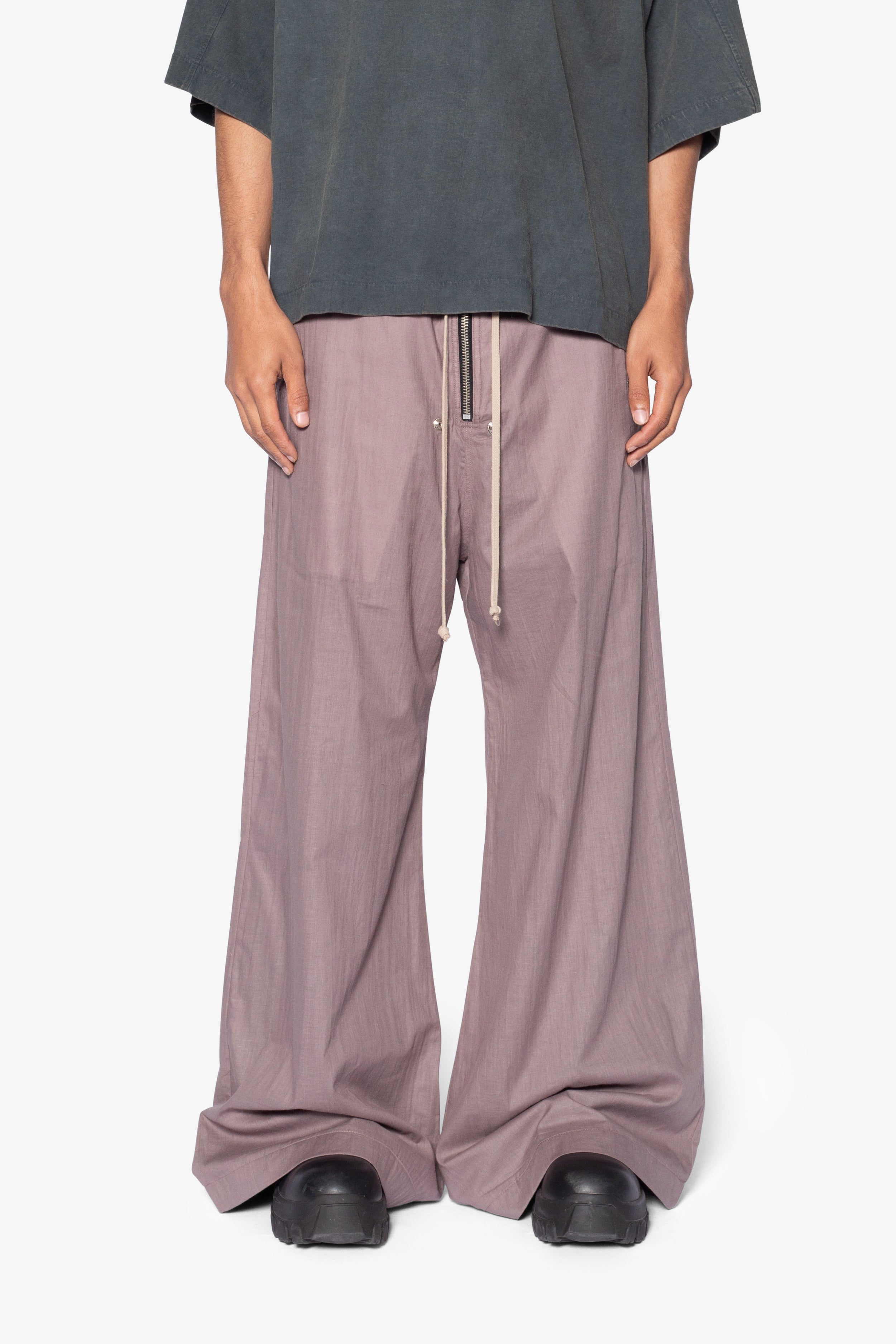 Layered Rave Pants - Mauve