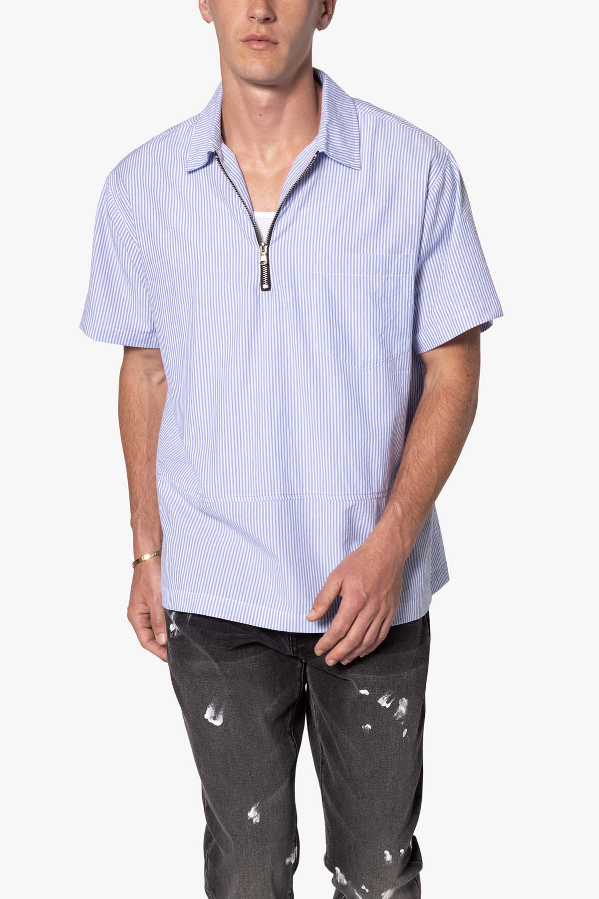 Lost Heritage S/S Shirt - Blue