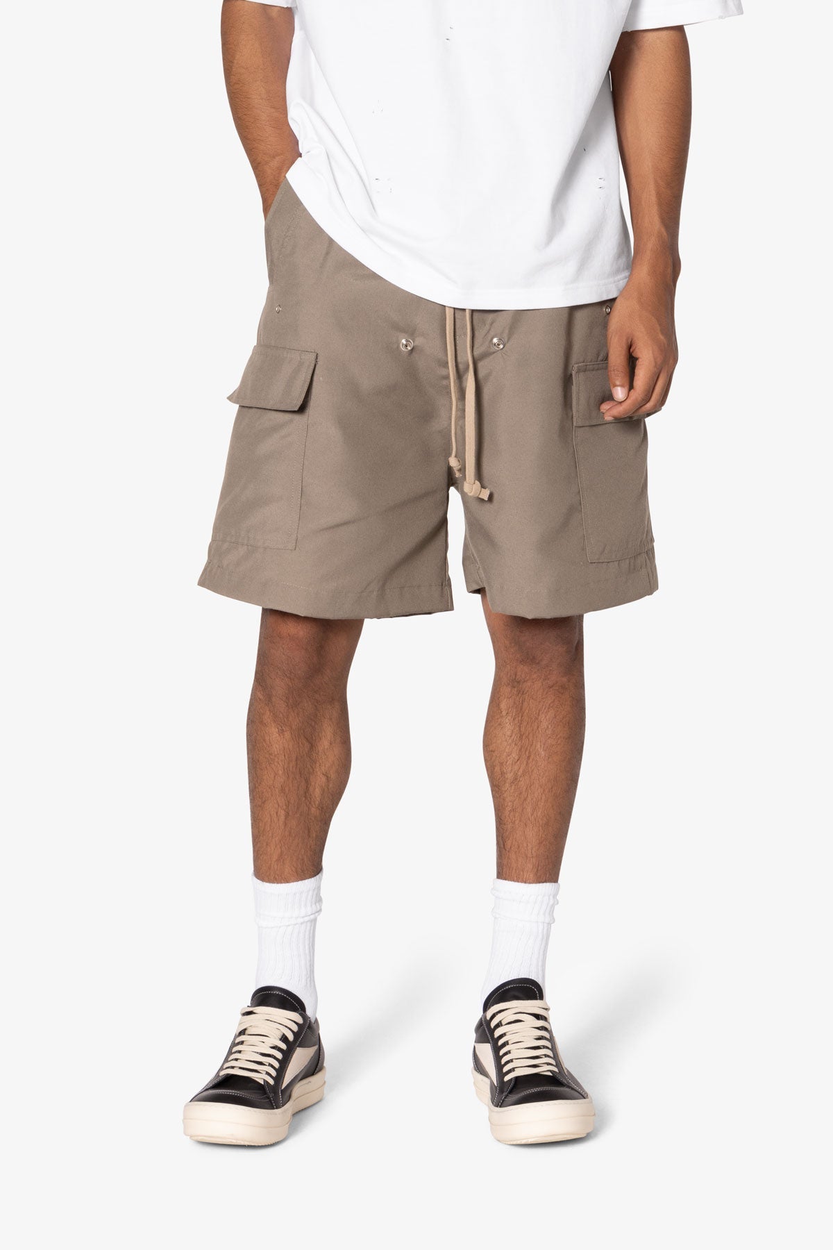 Rave Double Cargo Shorts - Olive