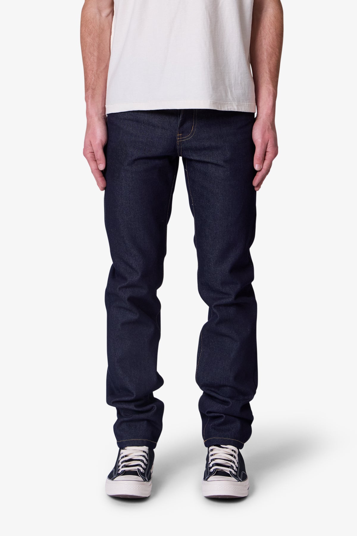 Raw Slim Denim - Rinsed Indigo