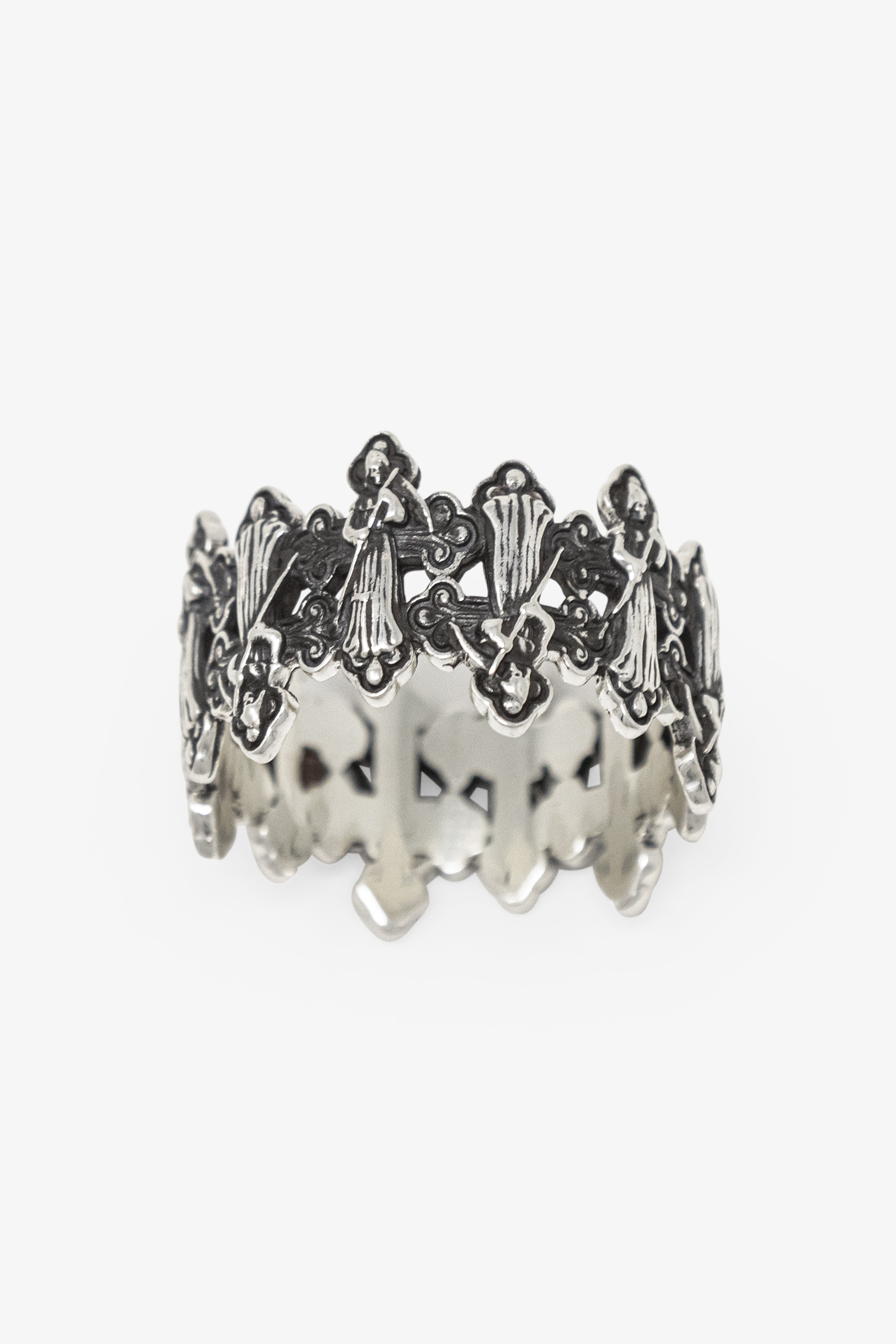 Reaper Sterling Silver Ring - SIlver