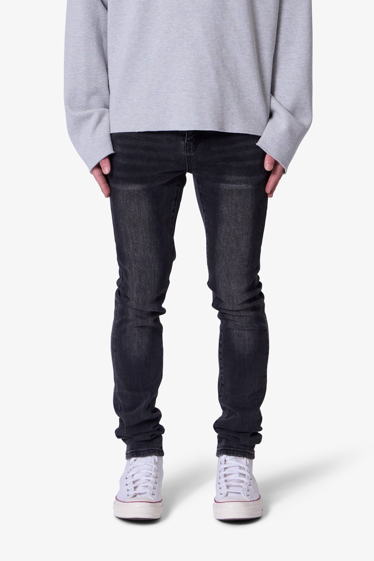 Skinny Denim - Washed Black