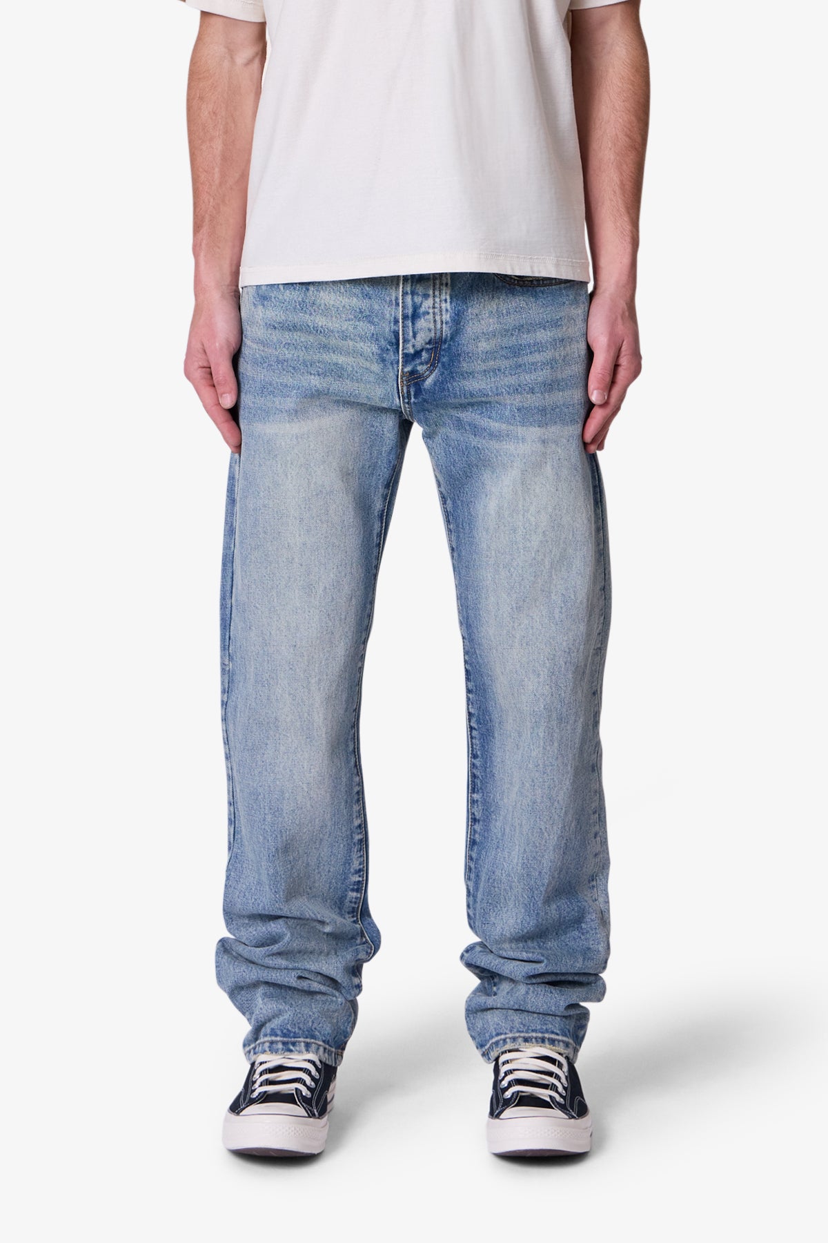 Straight Denim - Medium Blue