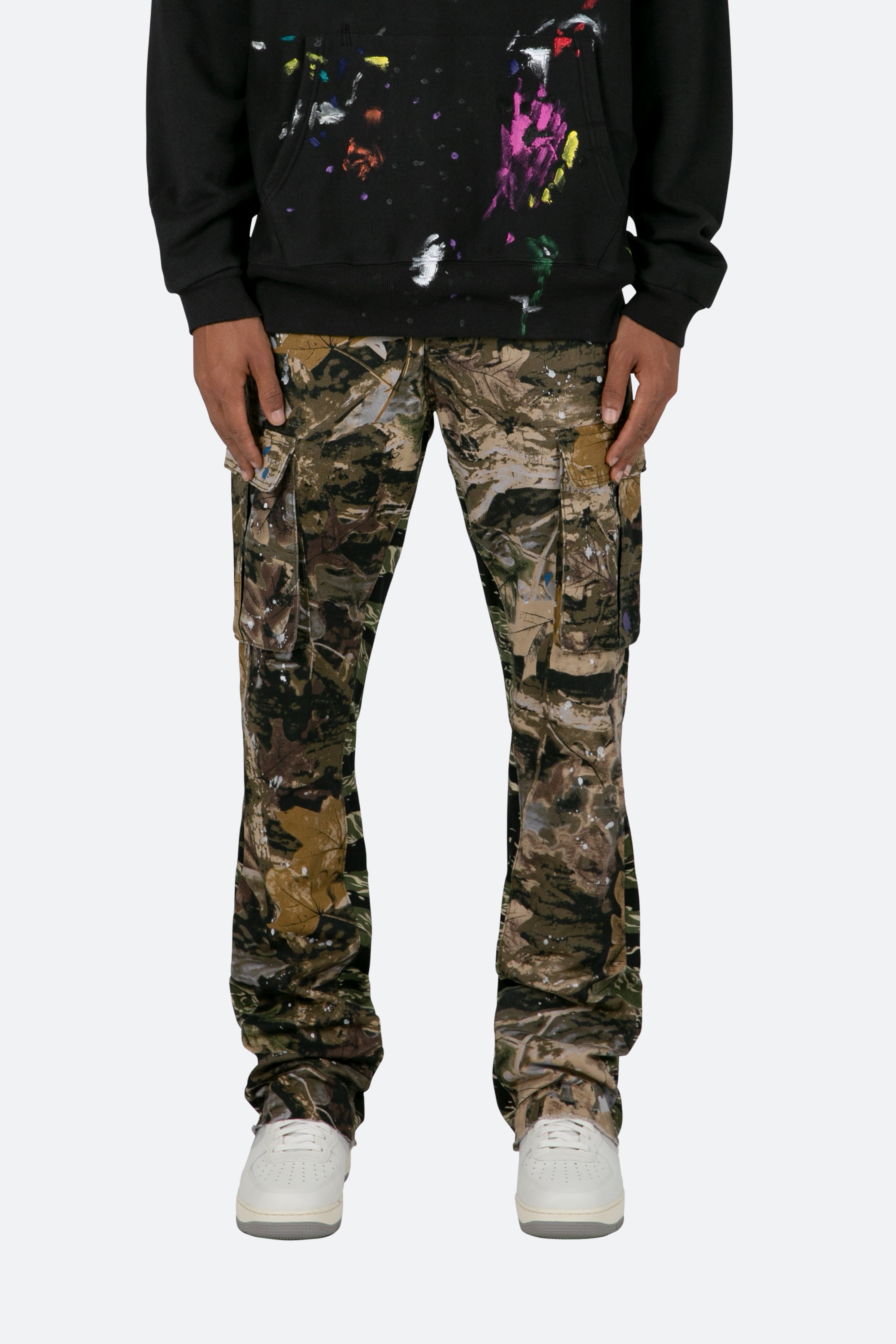 Bootcut Cargo Pants - Hunter Camo